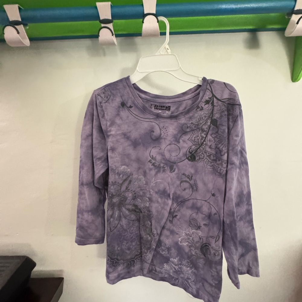 Sonoma Lavender Long Sleeve Top